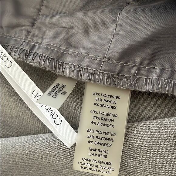 Calvin Klein Silver Pants - Picture 8 of 9